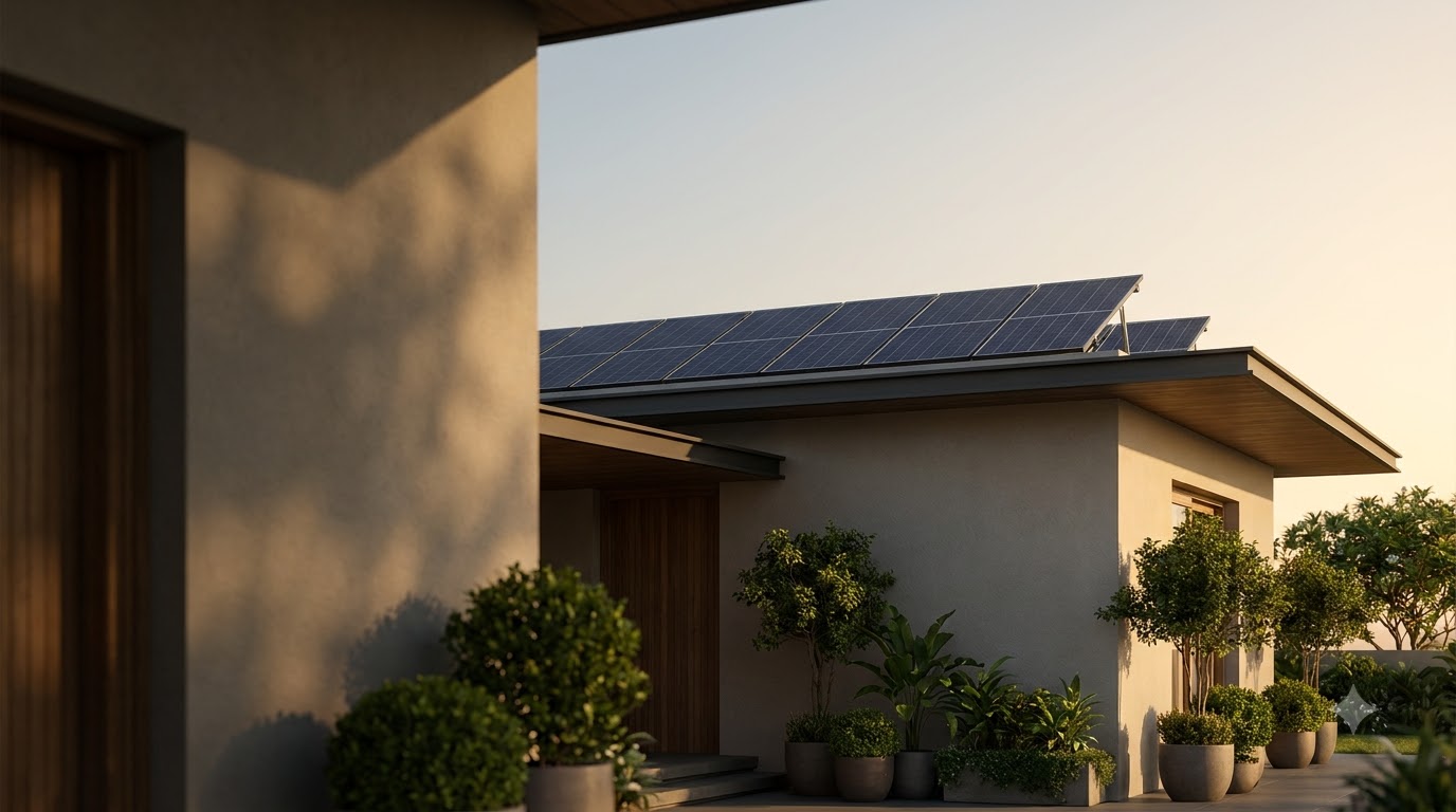 Solar energy clean background